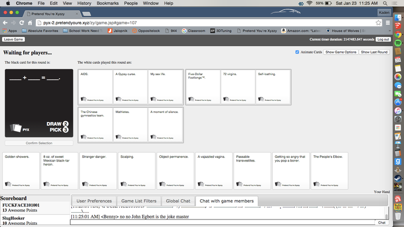 Illustration for article titled Best. Cards Against Humanity. Round. Ever